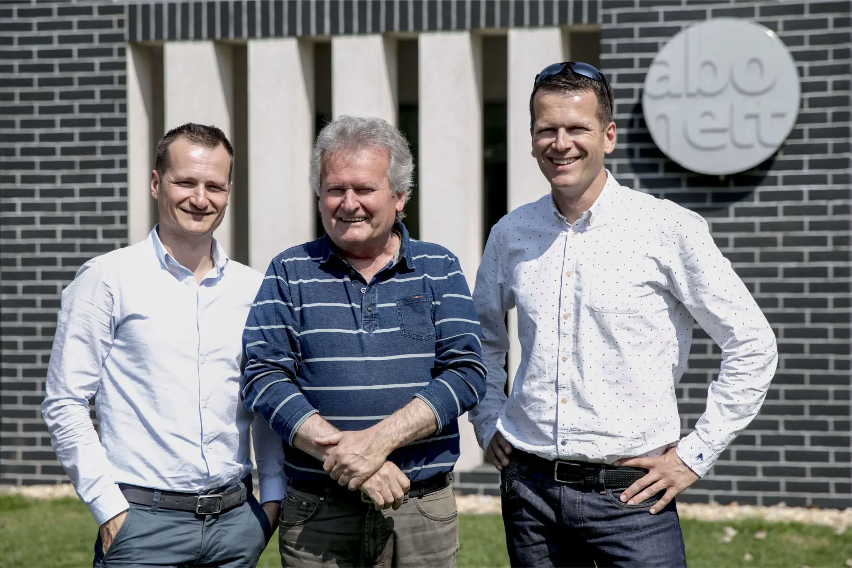 The Szebeni family, owners of Abonett