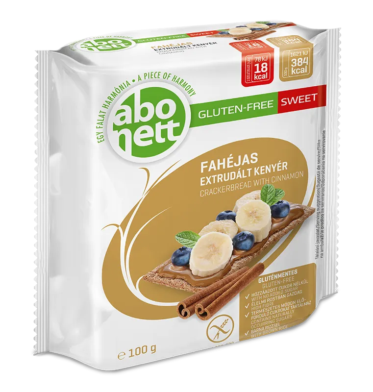 Abonett gluten-free cinnamon crackerbread