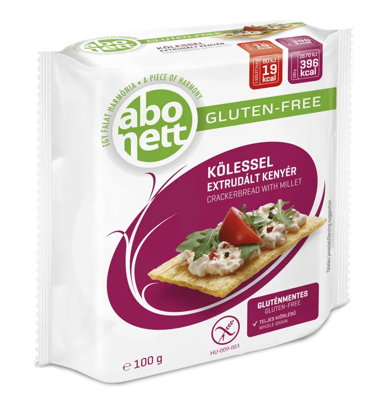 Abonett gluten-free millet crackerbread