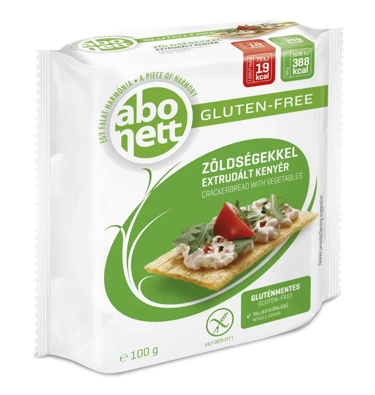 Abonett gluten-free vegetables crackerbread
