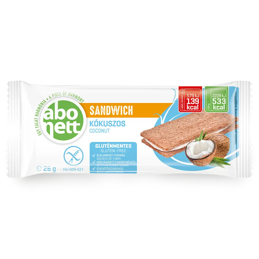 Abonett coconut cream sandwich
