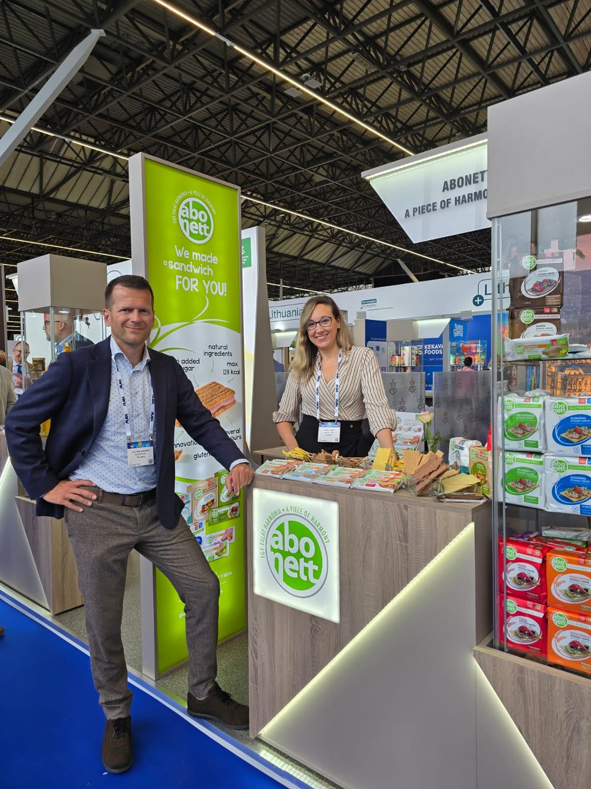 Abonett at the PLMA trade show in Amsterdam, 2024